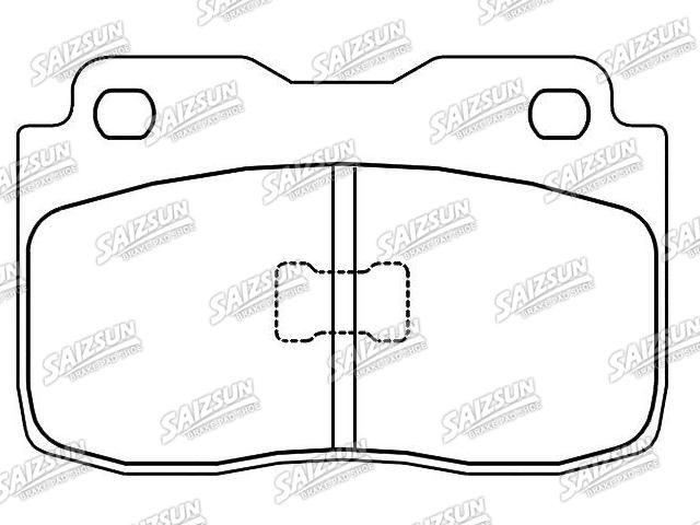 тормозная кладка Brake Pad Set:1 177 227