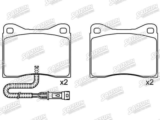 тормозная кладка Brake Pad Set:1 637 873