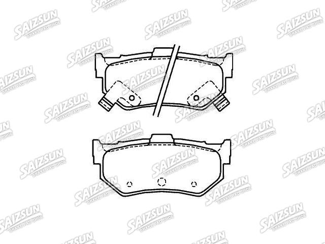 тормозная кладка Brake Pad Set:43022-SA5-506
