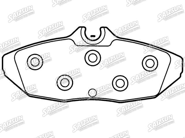 тормозная кладка Brake Pad Set:F3SZ-2200-AA
