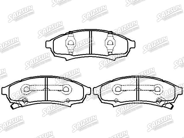 тормозная кладка Brake Pad Set:12321442
