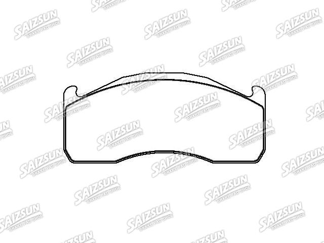 тормозная кладка Brake Pad Set:207 681 01