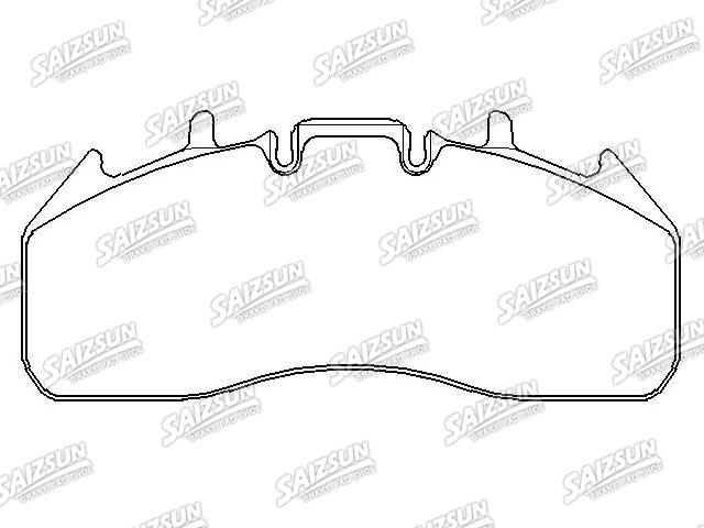 тормозная кладка Brake Pad Set:5001 864 363