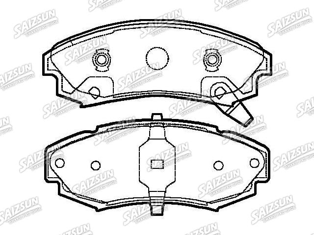 тормозная кладка Brake Pad Set:12321440