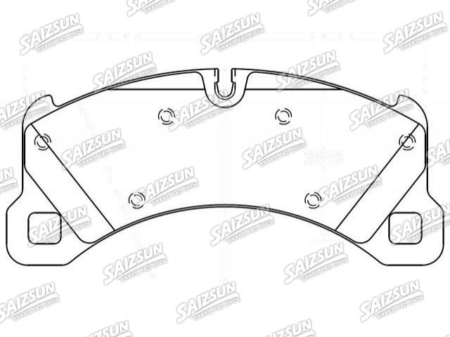 тормозная кладка Brake Pad Set:958 351 939 30