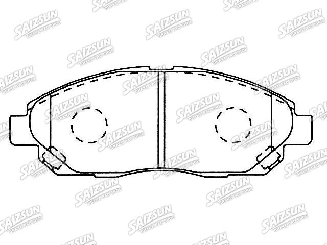 тормозная кладка Brake Pad Set:MR407900