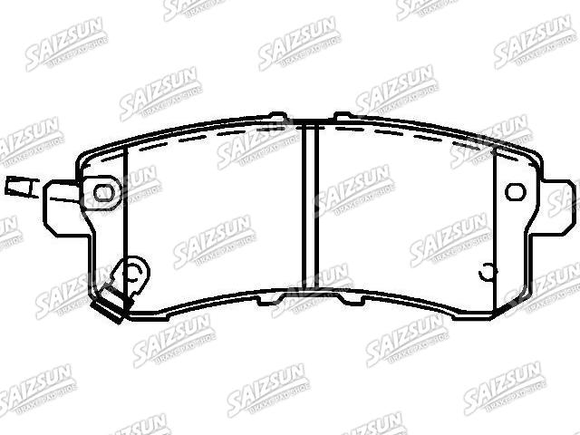 тормозная кладка Brake Pad Set:D4060-1LB0A