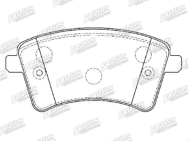 тормозная кладка Brake Pad Set:77 01 209 864