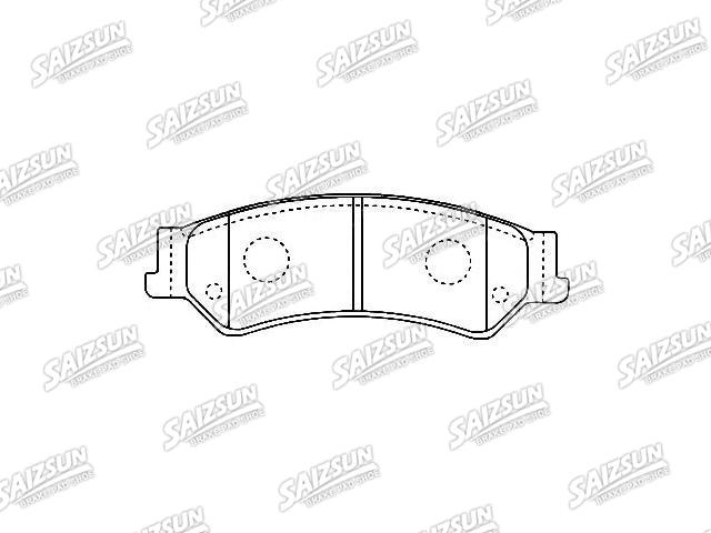 тормозная кладка Brake Pad Set:GDB7685