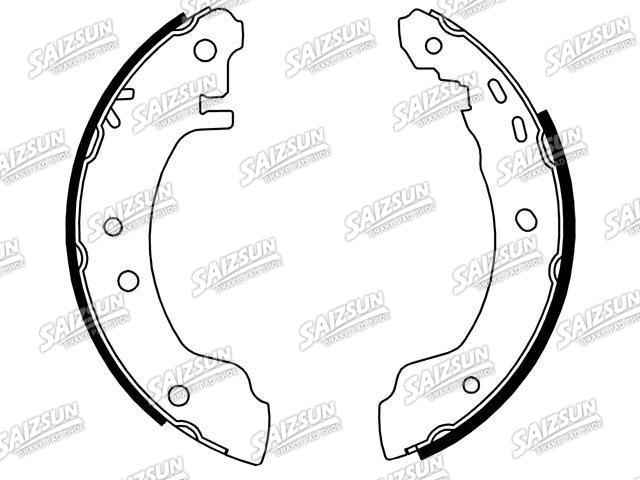 Brake Shoe Set Brake Shoe Set:44060-70J28