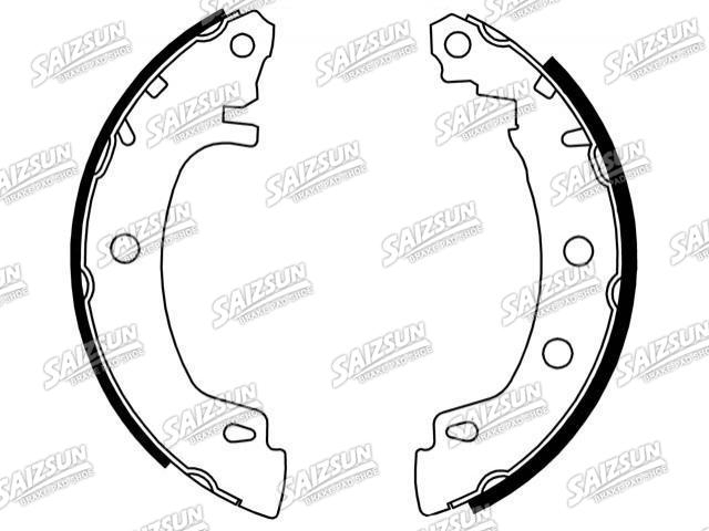Brake Shoe Set Brake Shoe Set:77 01 204 835