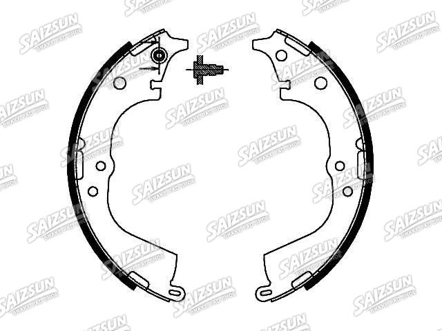 Brake Shoe Set Brake Shoe Set:04495-26180