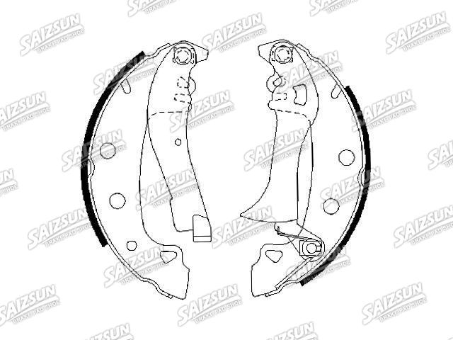 Brake Shoe Set Brake Shoe Set:5888143
