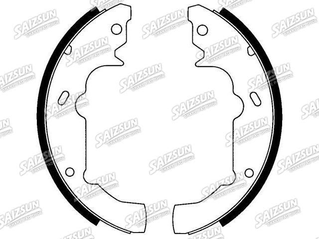 Brake Shoe Set Brake Shoe Set:F3XY 2200 A