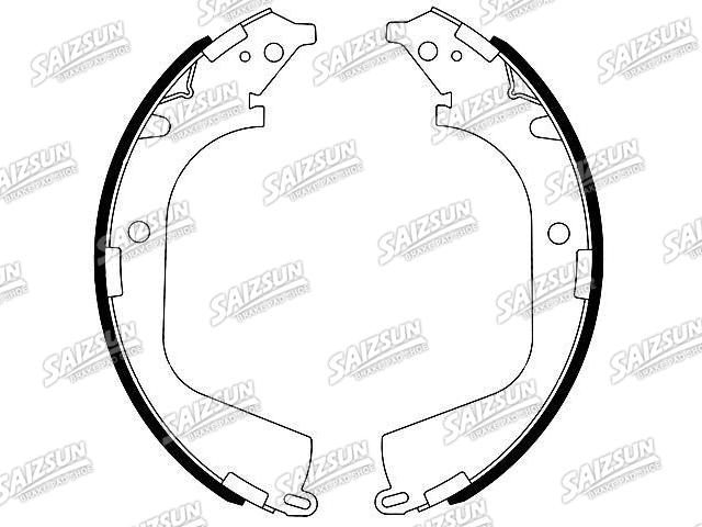 Brake Shoe Set Brake Shoe Set:25870982