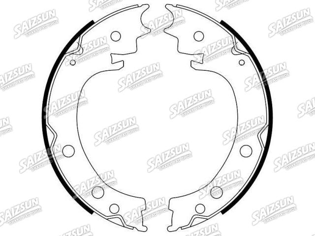 Brake Shoe Set Brake Shoe Set:54600-77K00