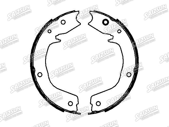 Brake Shoe Set Brake Shoe Set:MR535718