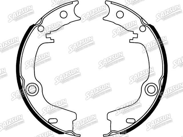 Brake Shoe Set Brake Shoe Set:58305-1MA00