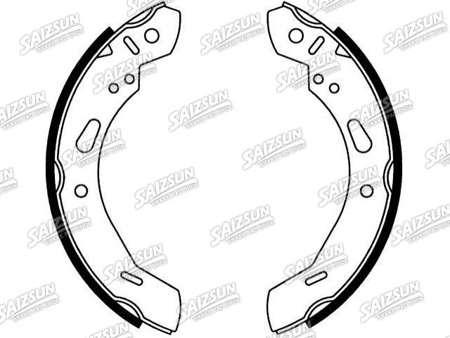 Brake Shoe Set Brake Shoe Set:BE8Z-2200-B