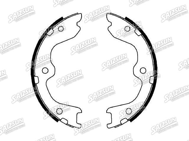 Brake Shoe Set Brake Shoe Set:D40F0-AR06K