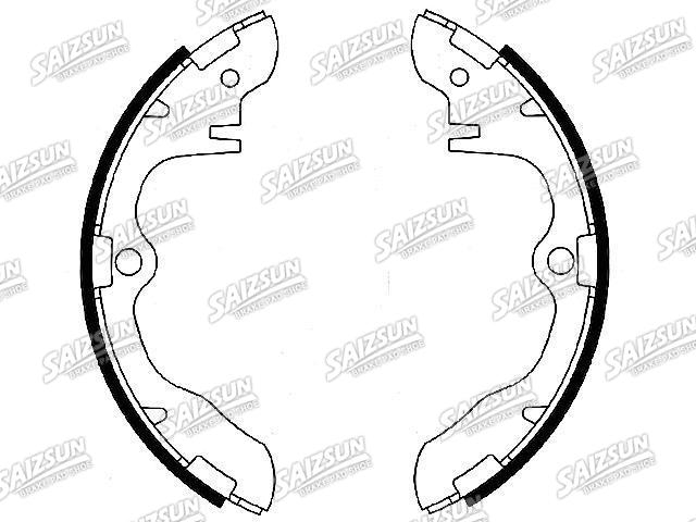 Brake Shoe Set Brake Shoe Set:0K68A-33-28Z