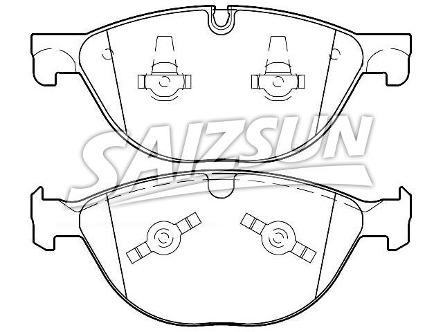 тормозная кладка Brake Pad Set:T2R7248