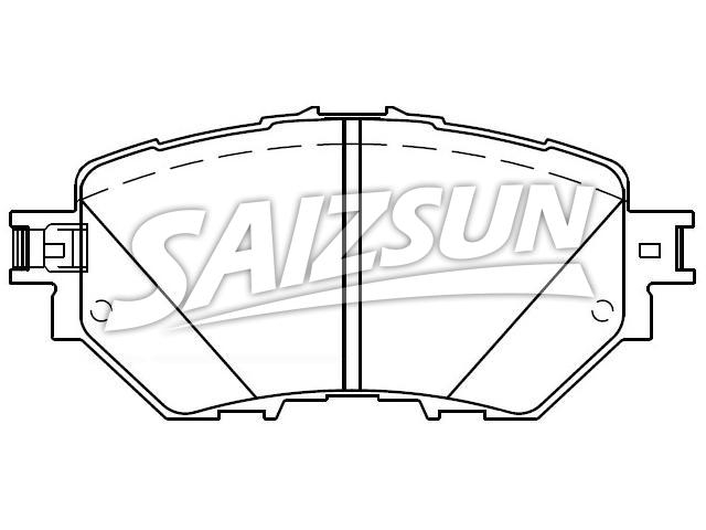 тормозная кладка Brake Pad Set:BJY7-33-28ZA