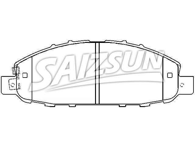 тормозная кладка Brake Pad Set:D1060-3XA0A