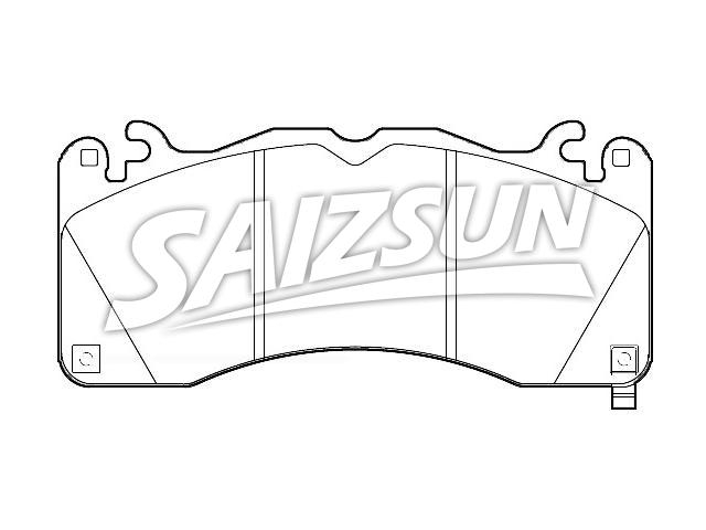 тормозная кладка Brake Pad Set:FR3Z-2001-H