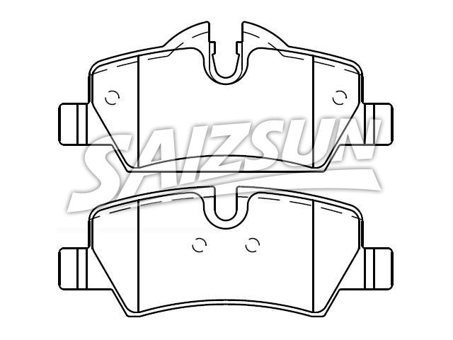 тормозная кладка Brake Pad Set:34 21 6 871 300