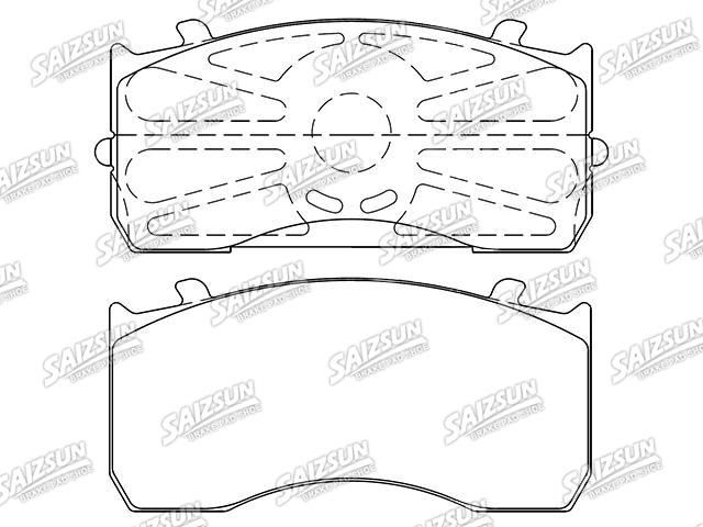 тормозная кладка Brake Pad Set:008 420 65 20