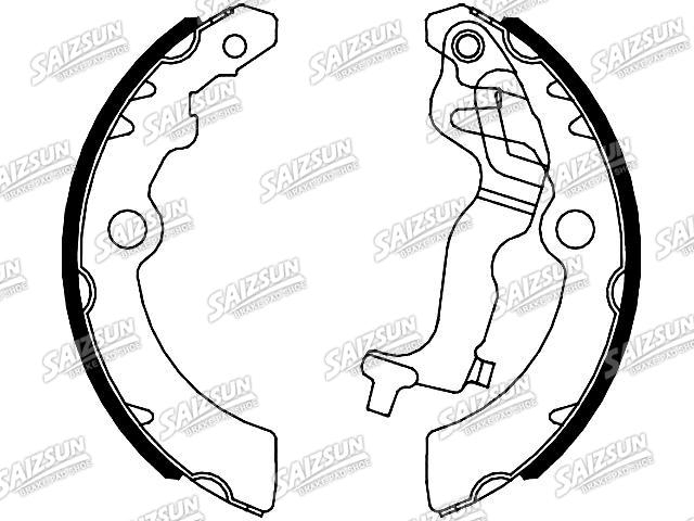 Brake Shoe Set Brake Shoe Set:44060-4A00F