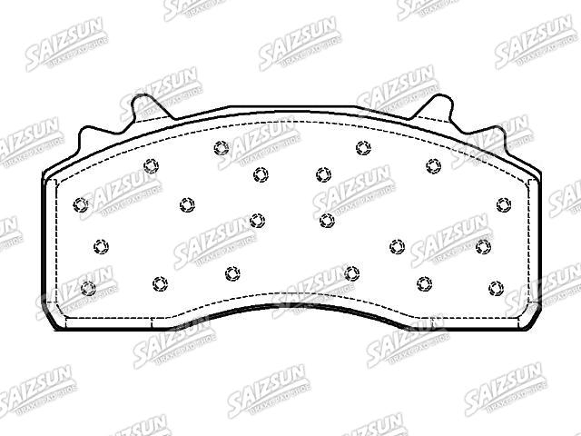 тормозная кладка Brake Pad Set:008 420 64 20