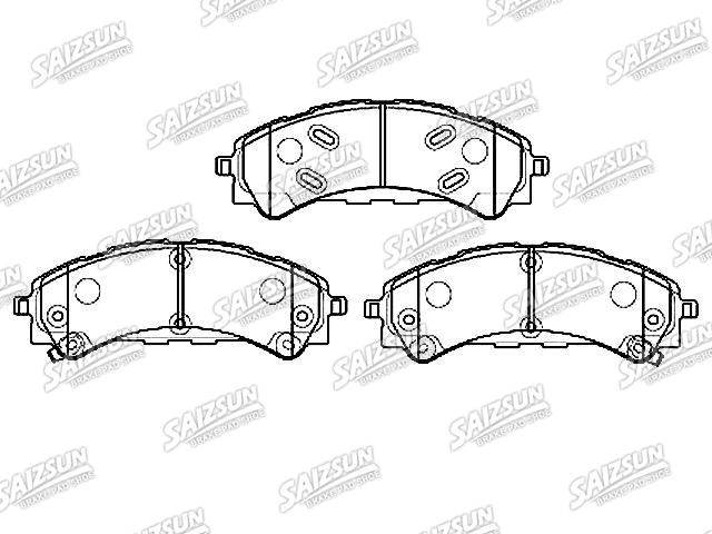 тормозная кладка Brake Pad Set:KB3Z-2001-A