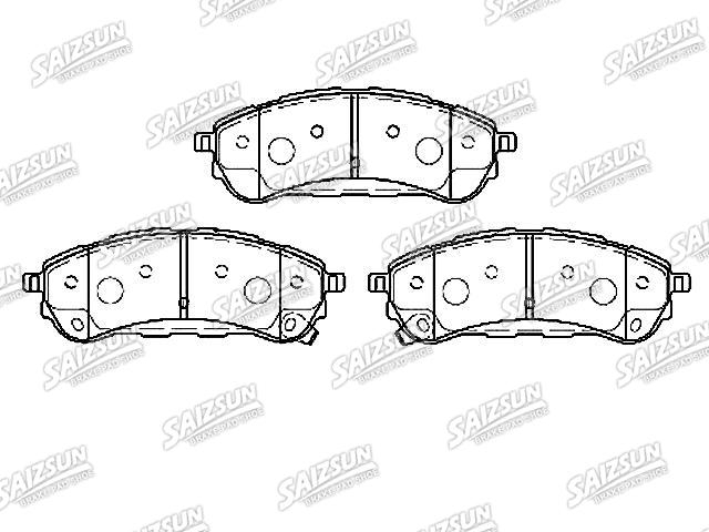 тормозная кладка Brake Pad Set:JB3Z-2200-D