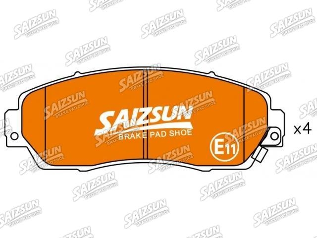 тормозная кладка Brake Pad Set:45022-SHJ-A00