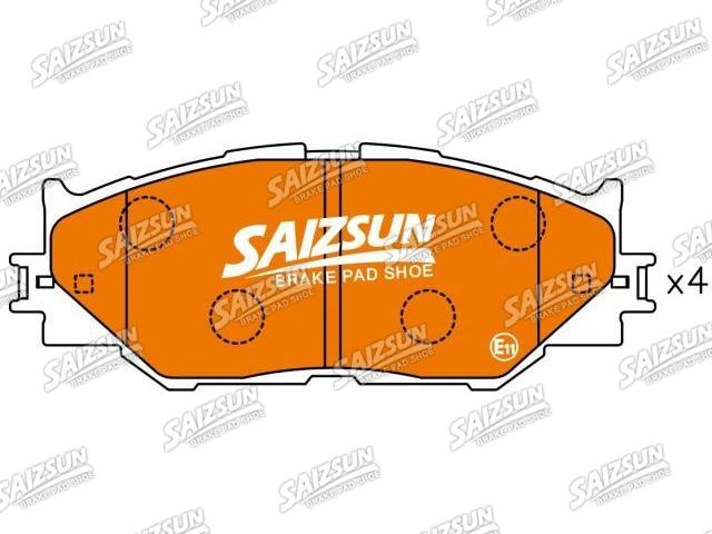 тормозная кладка Brake Pad Set:04465-53020
