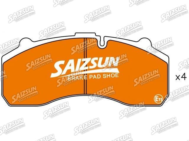 тормозная кладка Brake Pad Set:299 2348
