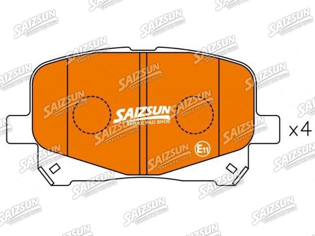 тормозная кладка Brake Pad Set:04465-28410