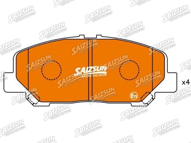 тормозная кладка Brake Pad Set:04465-28520