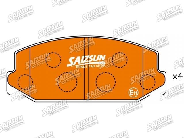 тормозная кладка Brake Pad Set:04491-14090