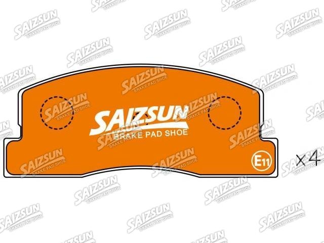 тормозная кладка Brake Pad Set:45022-SA5-670