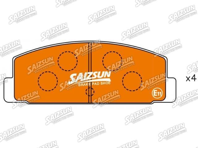 тормозная кладка Brake Pad Set:FB06-49-280