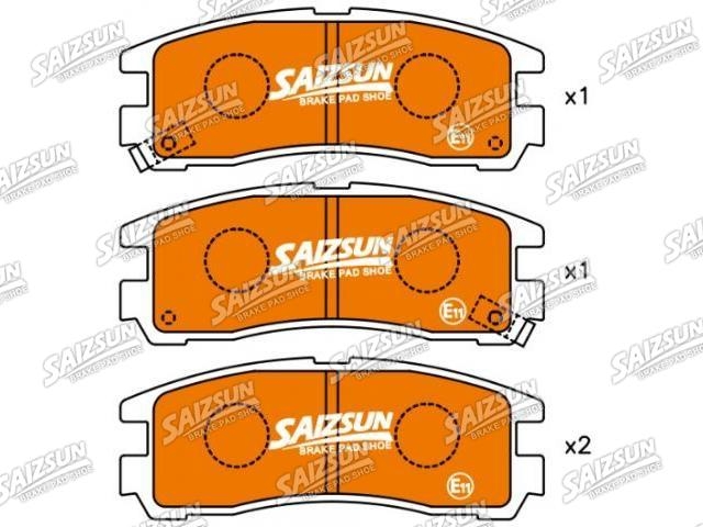 тормозная кладка Brake Pad Set:MB 857 336