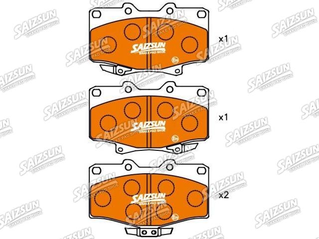 тормозная кладка Brake Pad Set:04465-35140