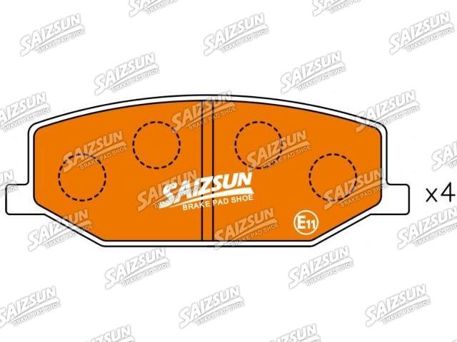тормозная кладка Brake Pad Set:55110-70A00