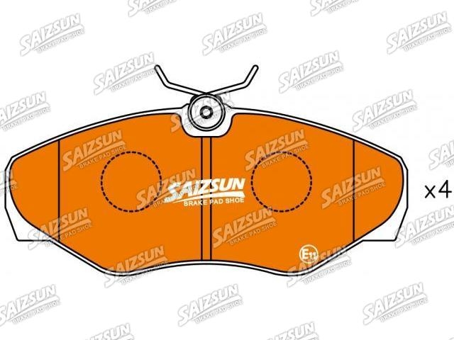 тормозная кладка Brake Pad Set:4252.26