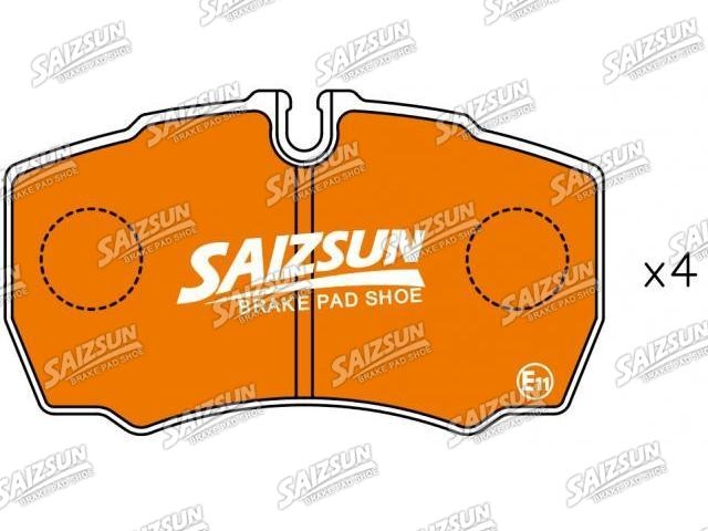 тормозная кладка Brake Pad Set:424 708 41