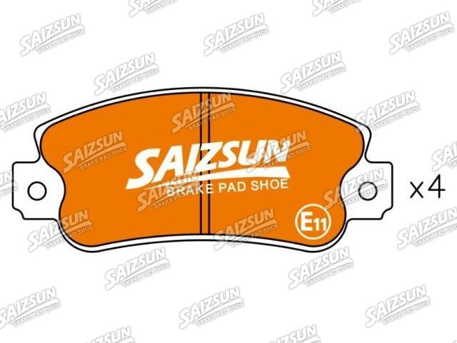 тормозная кладка Brake Pad Set:0060 705 557