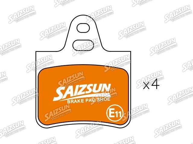 тормозная кладка Brake Pad Set:75 519 956